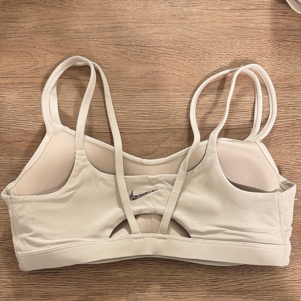 Nike Women's Beige Sports Bra